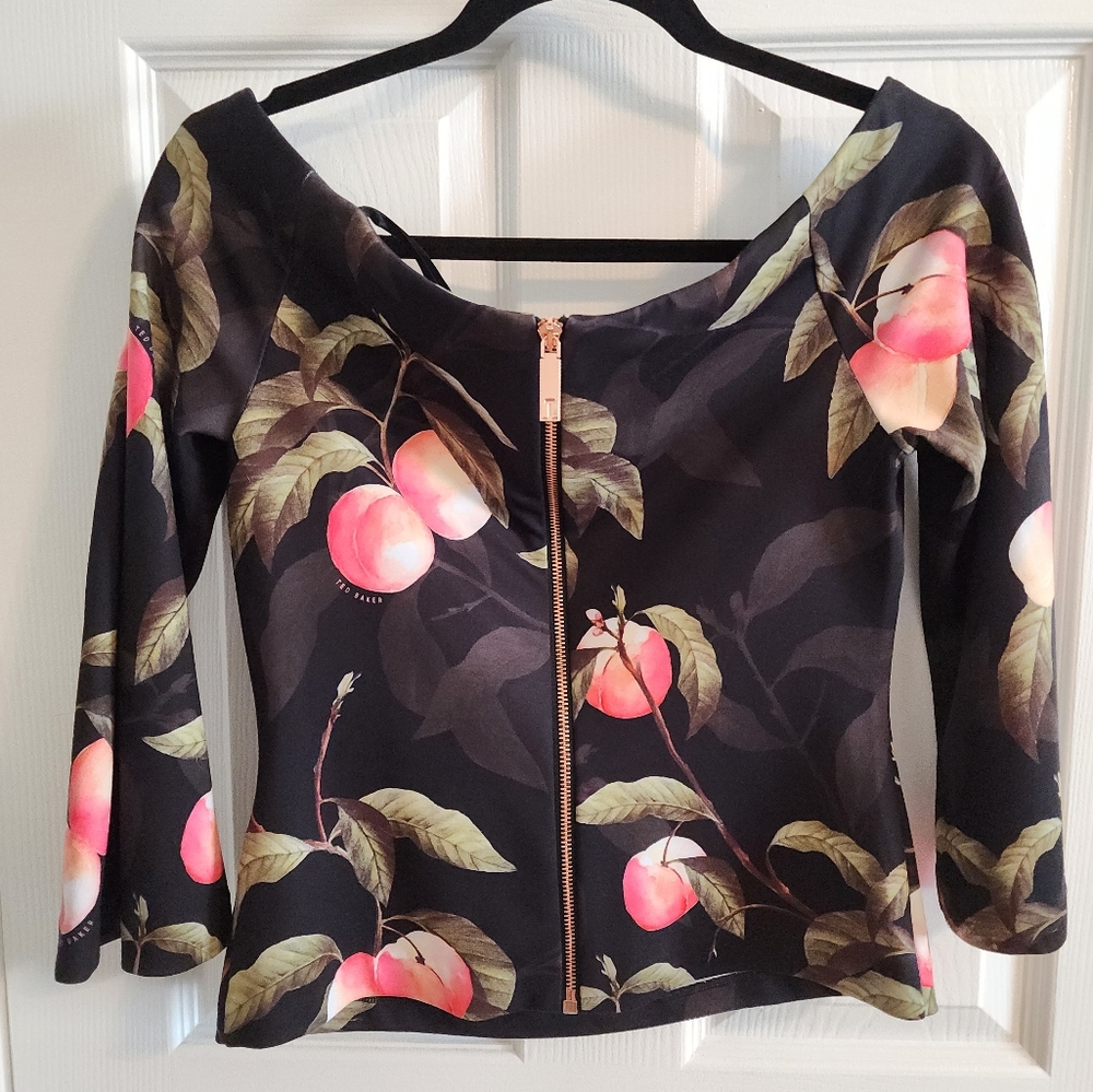 Ted baker peach blossom top